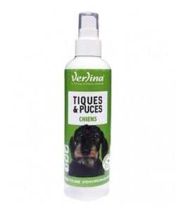 Antiparasitaire tiques & puces - Environnement petits chiens, 250 ml